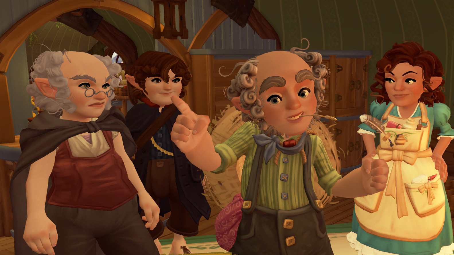 Hobbits talking