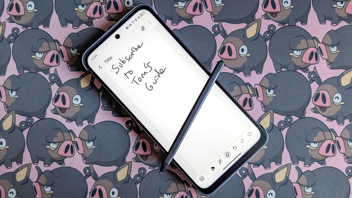 tcl nxtpaper 70 pro stylus hands-on