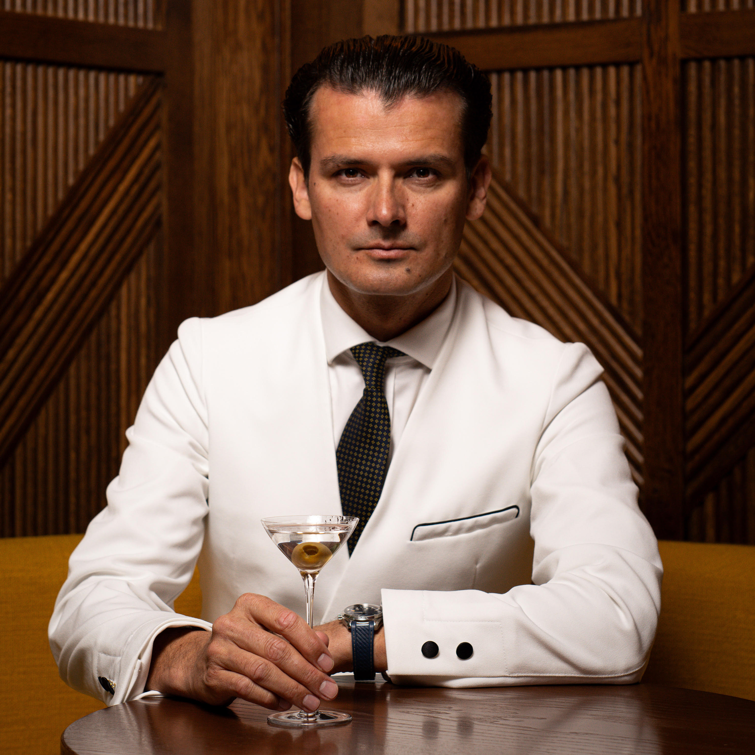 Erik Lorincz, co-owner of Kw&amp;atilde;nt Mayfair