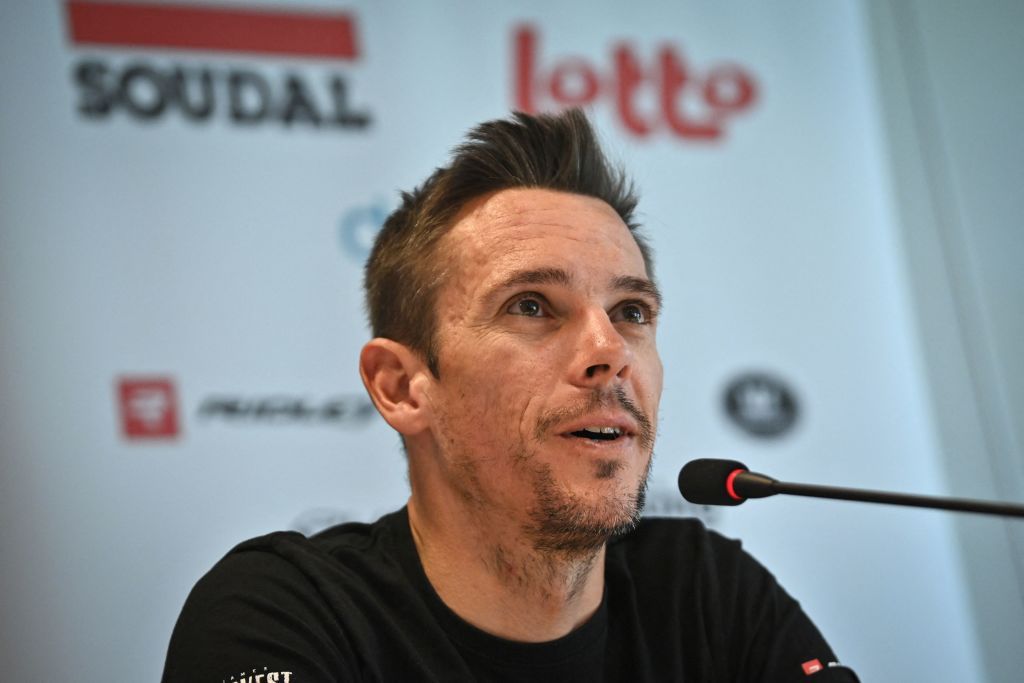 Belgian Philippe Gilbert of Lotto Soudal pictured during preparations ahead of the 109th edition of the Tour de France cycling race in Copenhagen Denmark Wednesday 29 June 2022 This years Tour de France takes place from 01 to 24 July 2022 and starts with three stages in Denmark BELGA PHOTO DAVID STOCKMAN Photo by DAVID STOCKMAN BELGA MAG Belga via AFP Photo by DAVID STOCKMANBELGA MAGAFP via Getty Images