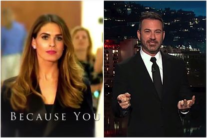 Jimmy Kimmel on Hope Hicks' silent treatment