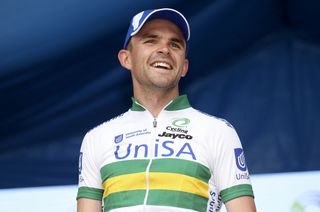 Jack Bobridge won a stage, wore the leader's jersey and claimed the KOM jersey for UniSA-Australia in 2015