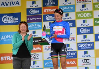 Lizzie Armitstead, best British rider, Women's Tour 2016, stage one