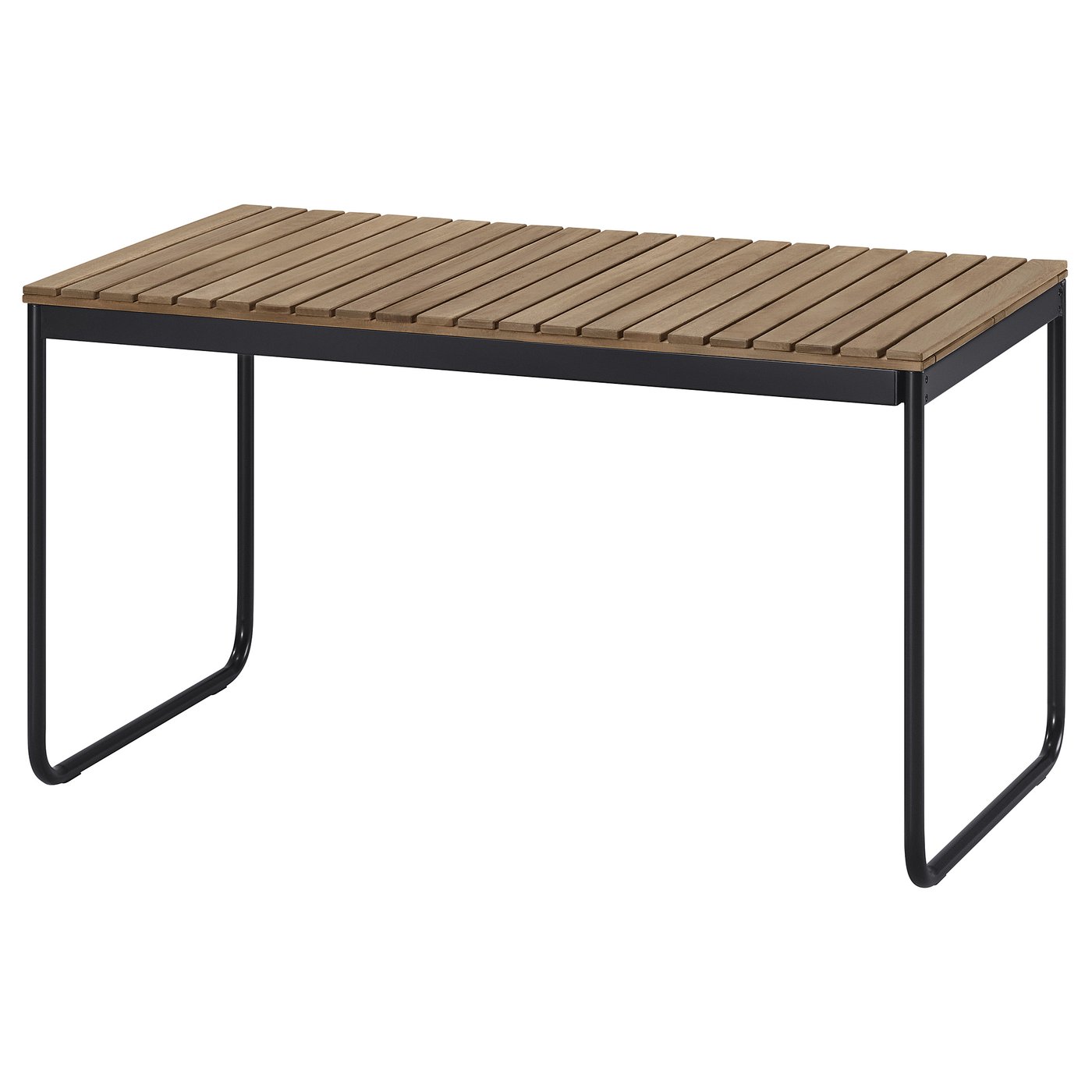 V&amp;Auml;sman Extendable Table, Outdoor - Light Brown Stained 135/190x74 Cm