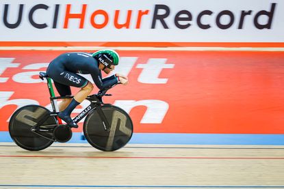 Filippo Ganna breaks cycling's hour world record