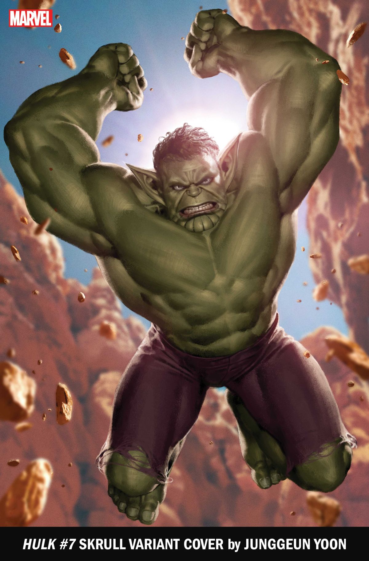 Marvel Comics' Skrull variant cover