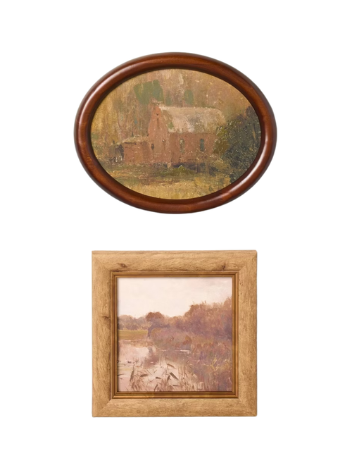 Set of 2 Fall Landscape Wall Art