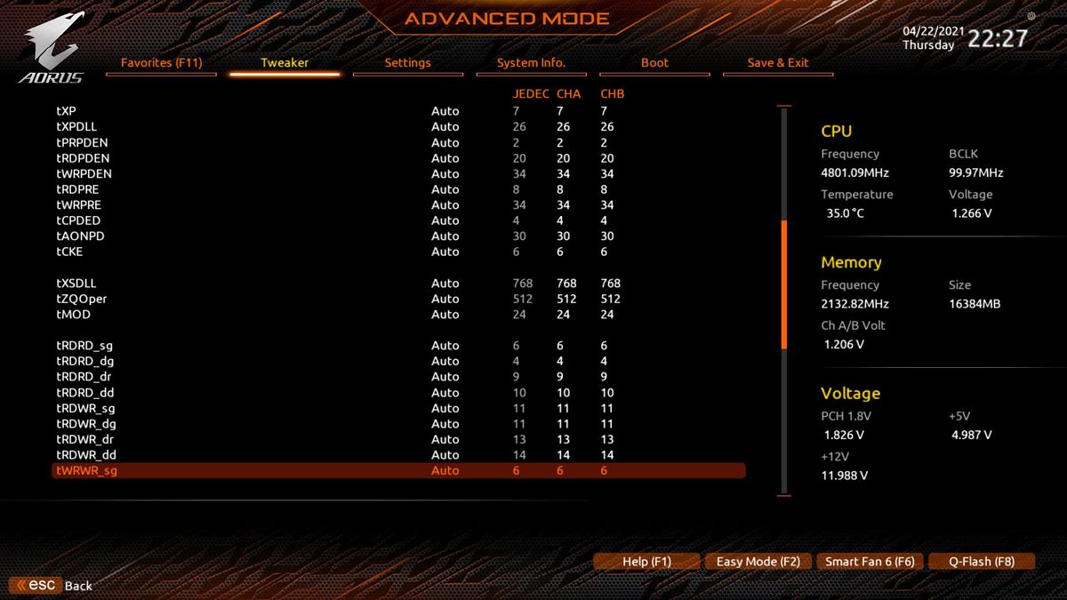 Gigabyte Z590 Aorus Pro AX