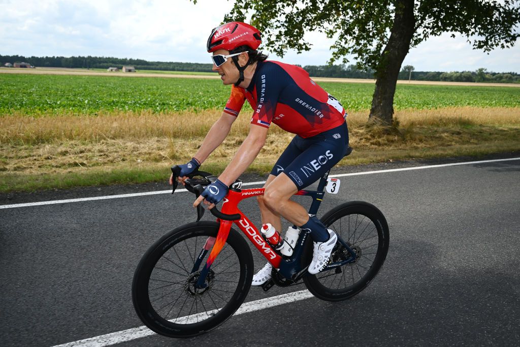 Geraint Thomas (Ineos Grenadiers) on stage 1 of Tour de Pologne