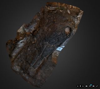 Scientists have created an interactive digital model of King Richard III's grave and skeleton. Enthusiasts can explore the model with the 3D-sharing platform Sketchfab.