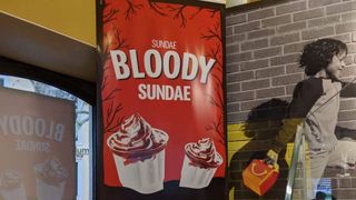 McDonald's sundae poster