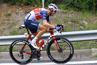 QUILLAN FRANCE JULY 10 Bauke Mollema of The Netherlands and Team Trek Segafredo in the Breakaway during the 108th Tour de France 2021 Stage 14 a 1837km stage from Carcassonne to Quillan LeTour TDF2021 on July 10 2021 in Quillan France Photo by Tim de WaeleGetty Images