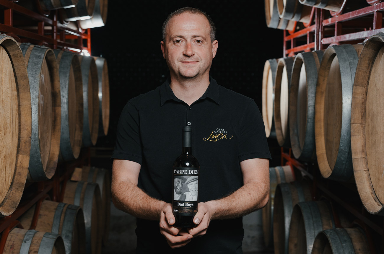Ion Luca, winemaker at Carpe Diem