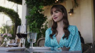 Lily Collins in Emily In Paris Season 3
