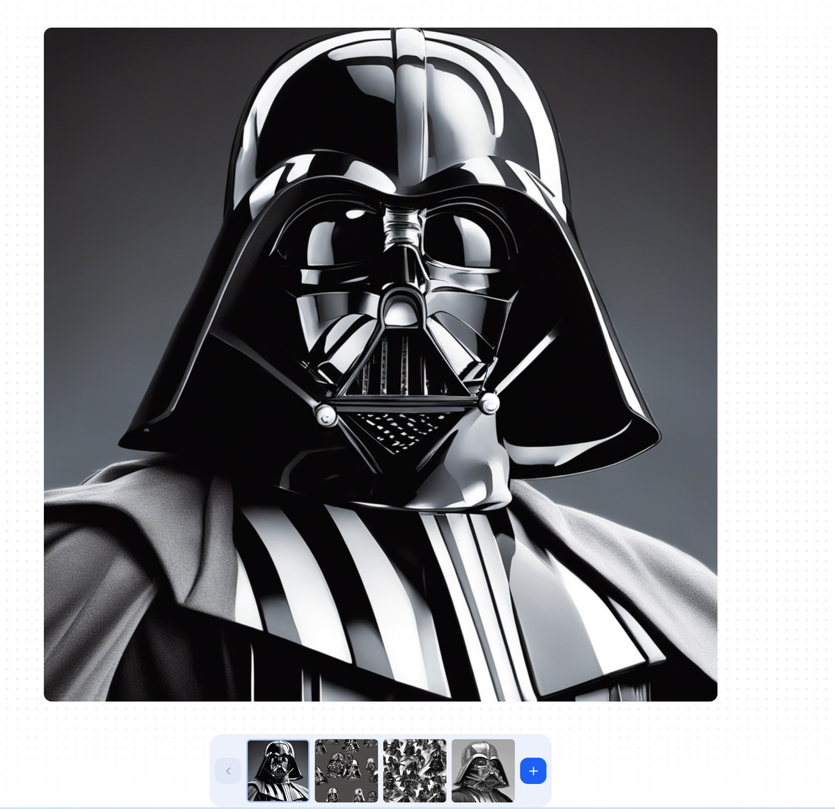 Darth Vader Generated by Stable Diffusion XL