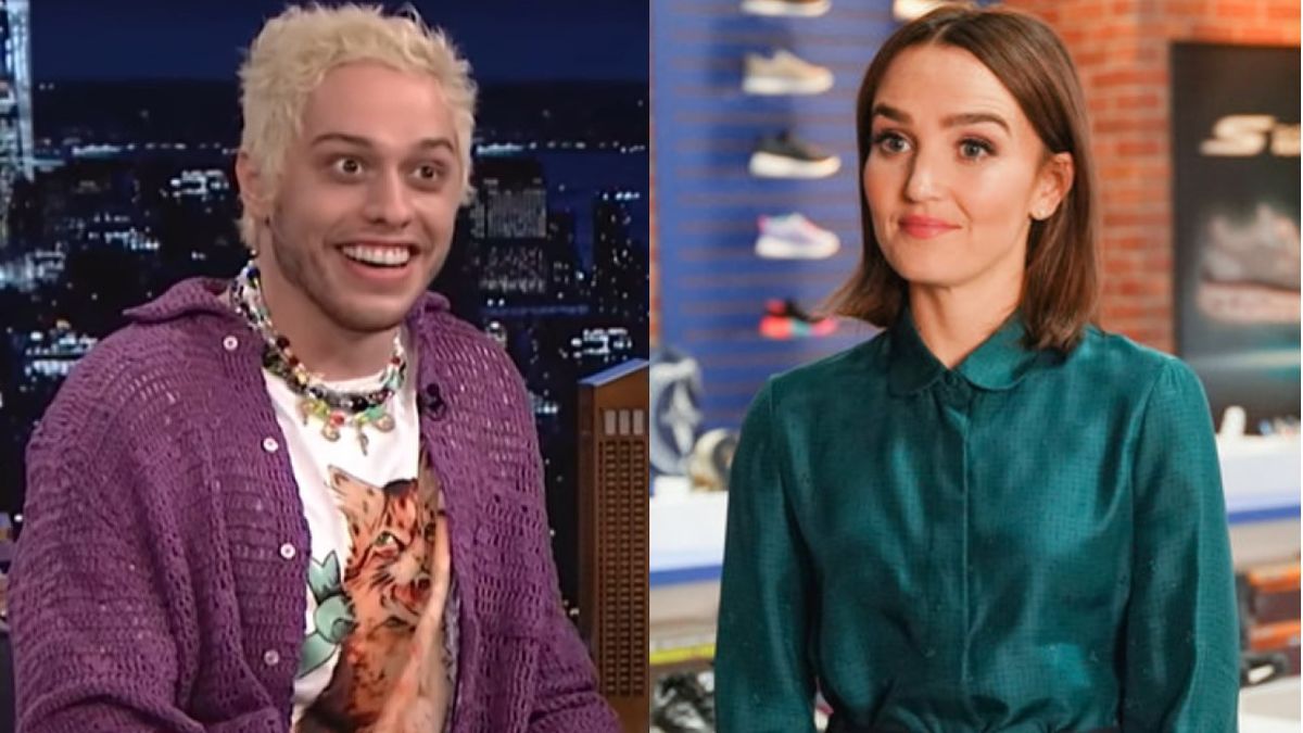 Pete Davidson on Jimmy Fallon/Chloe Fineman on Saturday Night Live.