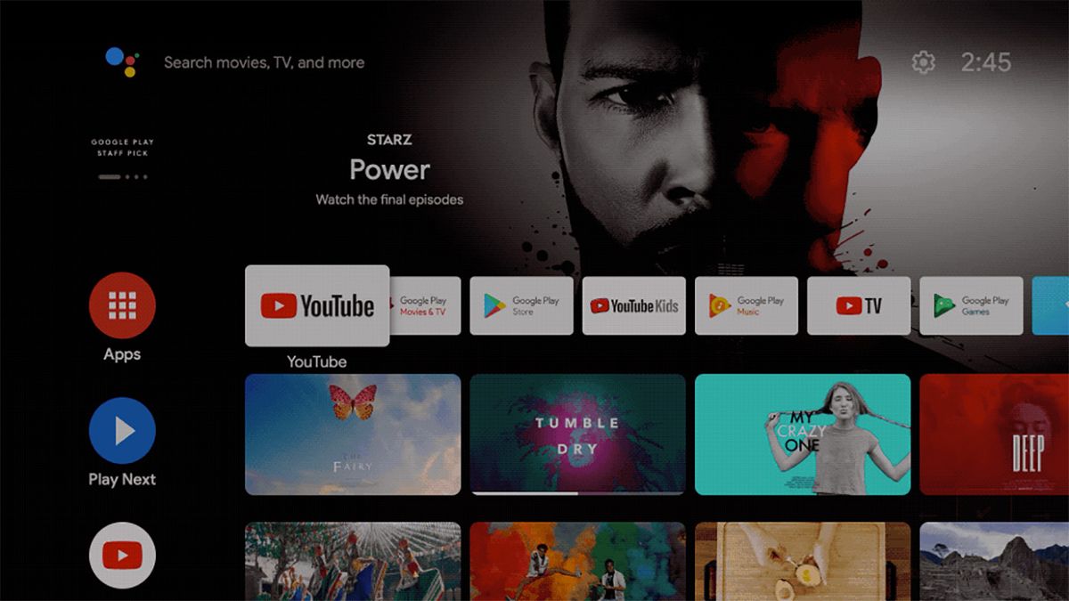 Настроить tvirl на android tv