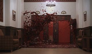 Blood gushed from the elevator in The Shining