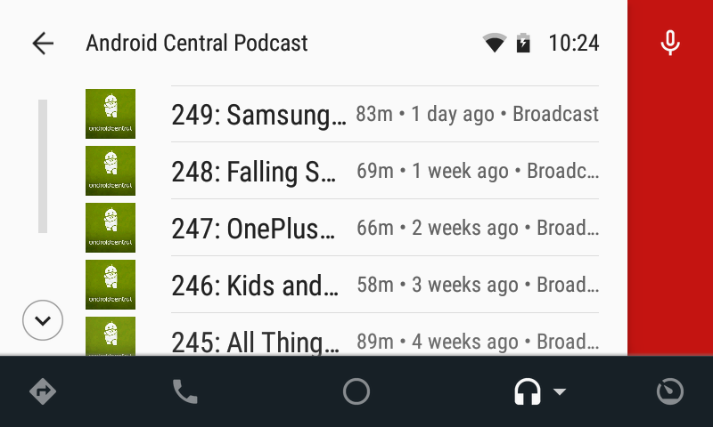 Player FM on Android Auto