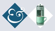 Keurig K-Mini Mate In Green on a future background