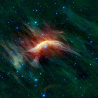 Runaway star Zeta Ophiuchi