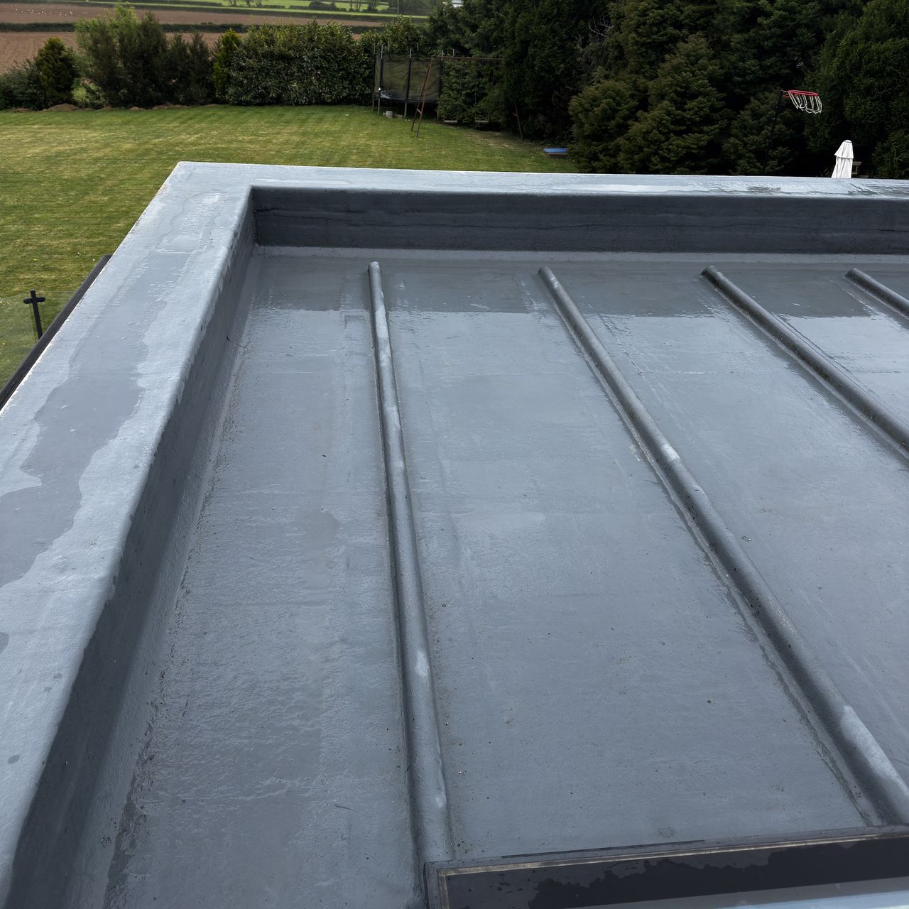 flat roof