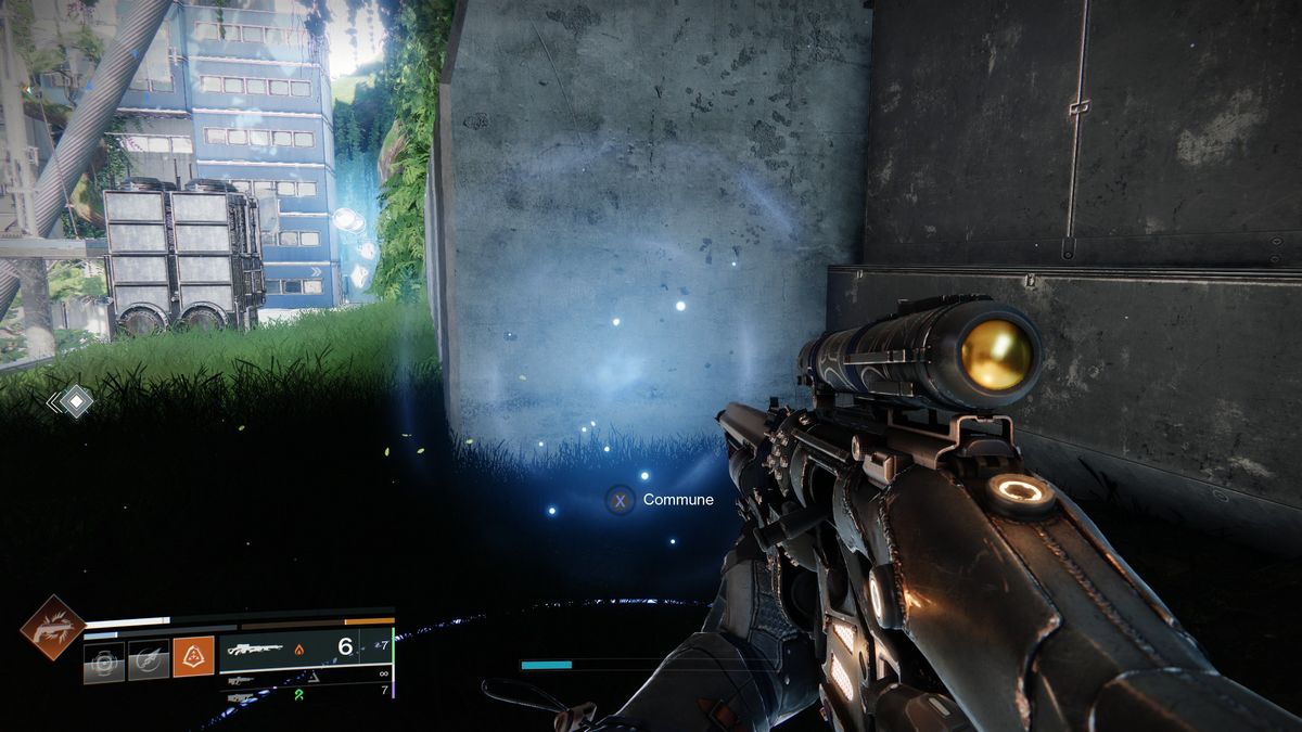 Destiny 2 Paranormal Activity - Communing with ghost