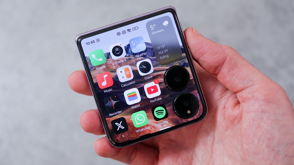 A photo of the Xiaomi Mix Flip