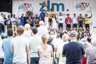 The final Ster ZLM Toer GP Jan van Heeswijk podium