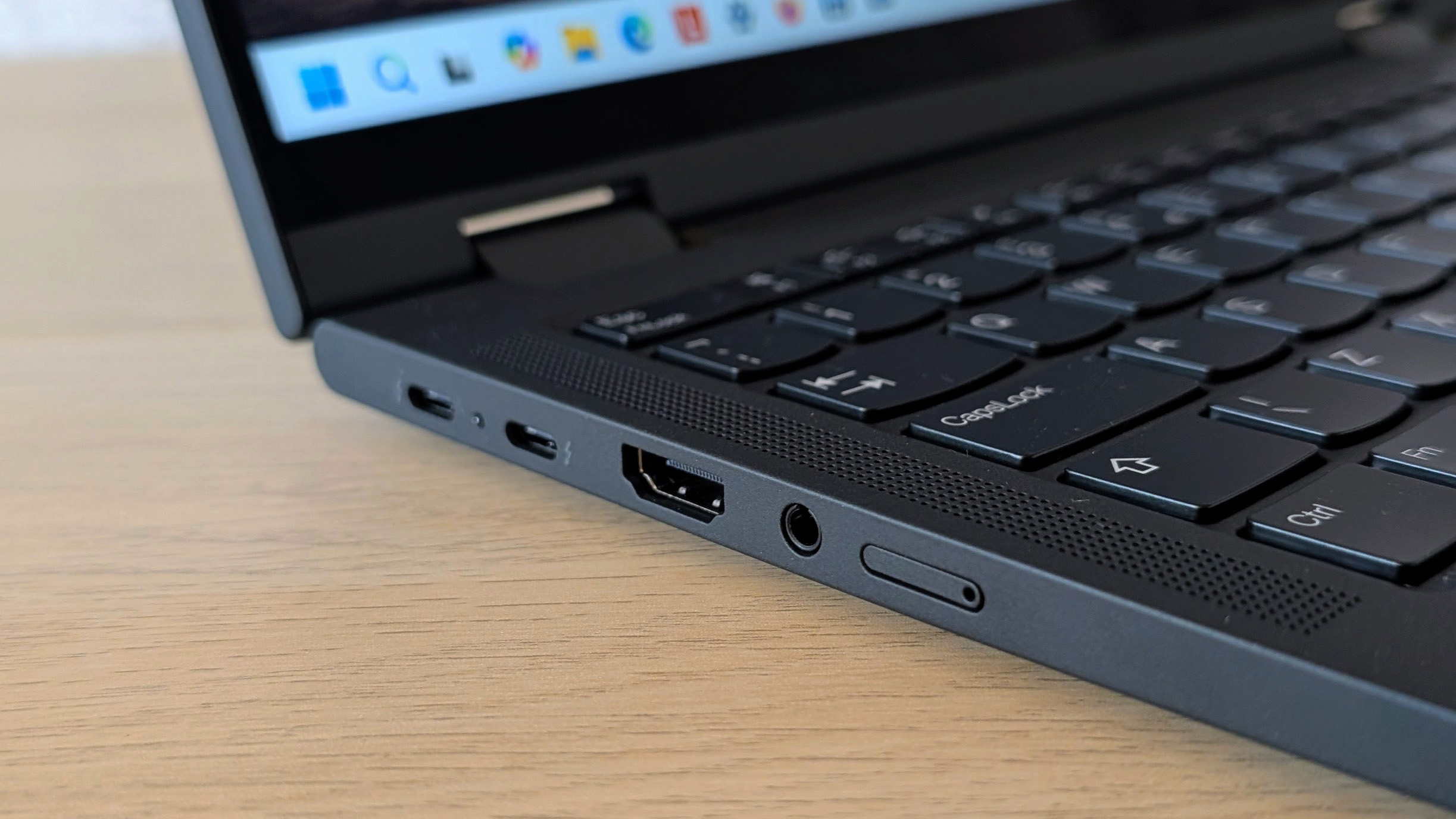 The Lenovo ThinkPad T14s 2-in-1 on the ITPro background