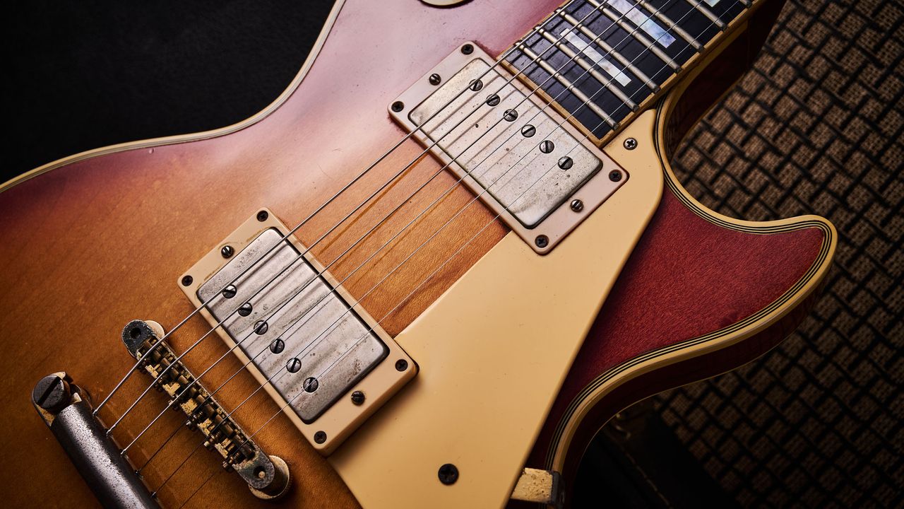 Ian Bairnson's Gibson Les Paul, as played on Kate Bush's Wuthering Heights &ndash; close-ups