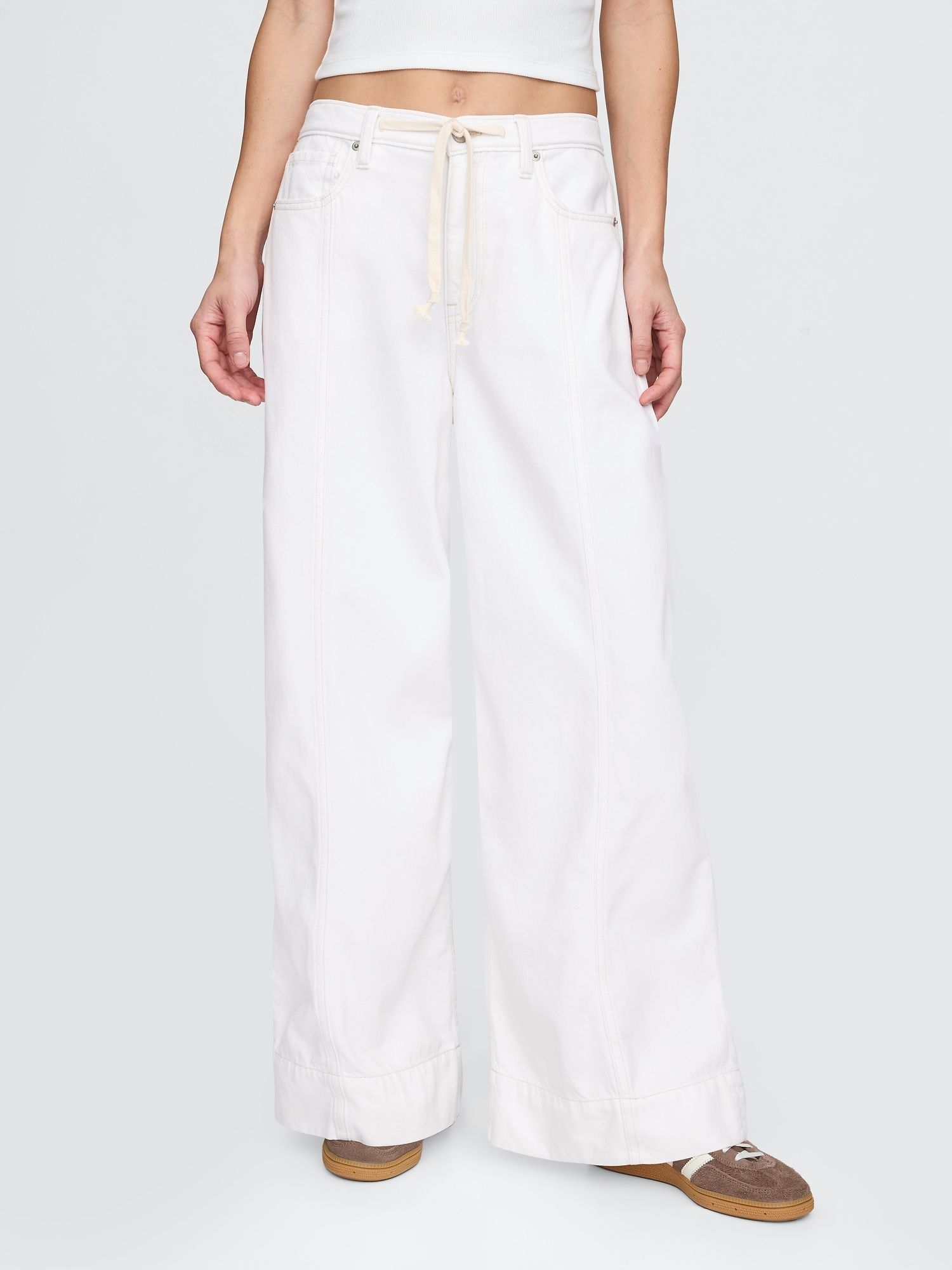 Gap, Mid Rise Ultrasoft Baggy Jeans