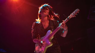 Yvette Young performs live at the Ibanez PIA launch party at NAMM 2020
