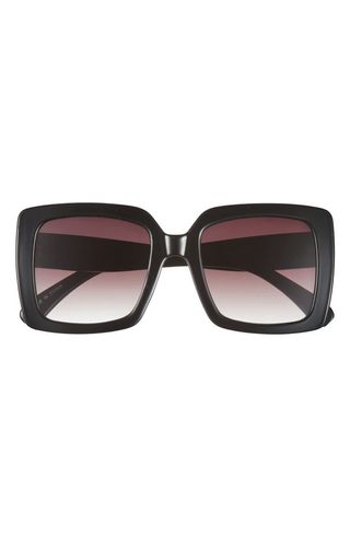 Oversize Classic Square Sunglasses