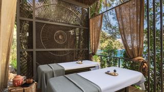 Treatment room in the spa at Yazz Collective, Turkey