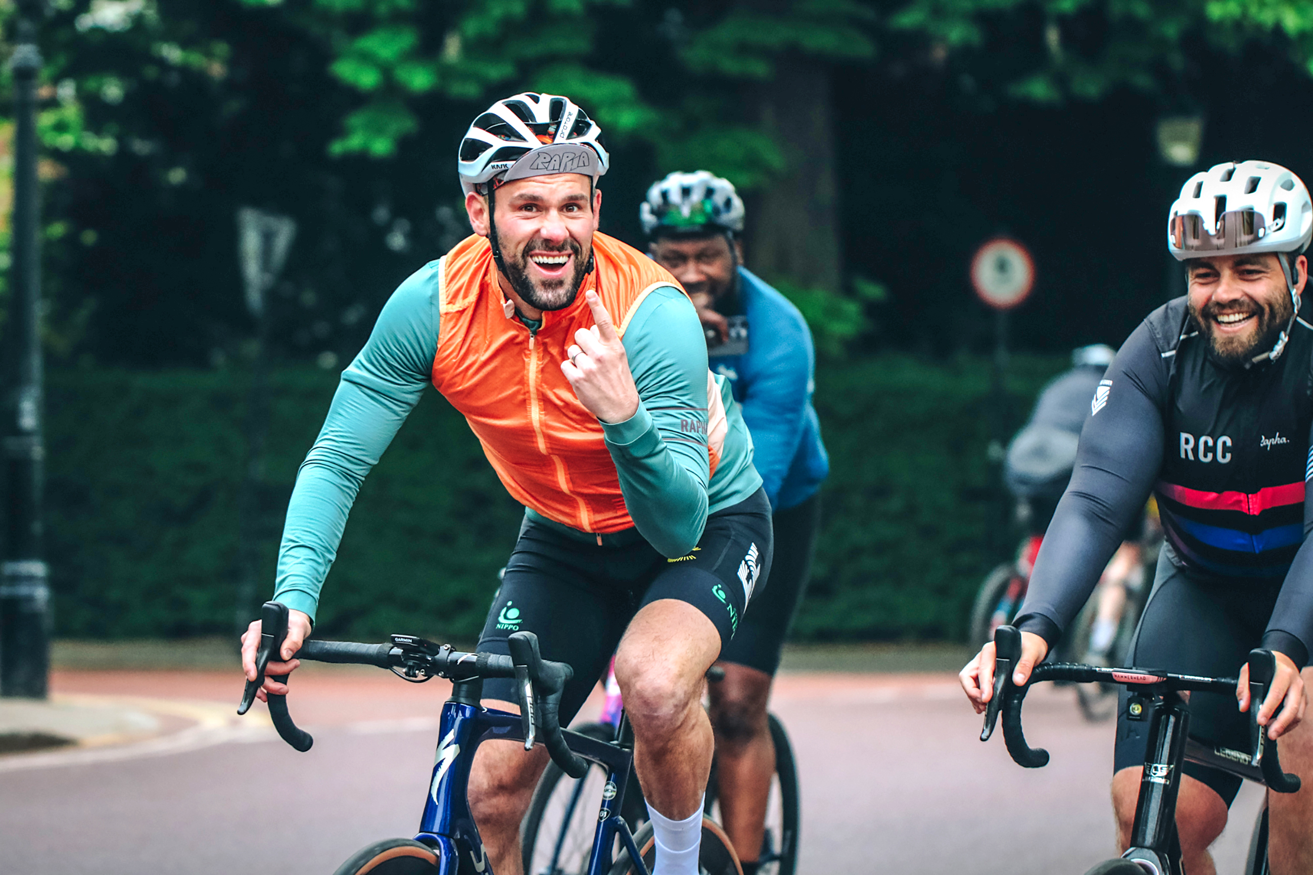 Ben Foster cycling