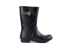 Lakeland Footwear Black Short Wellington Boot