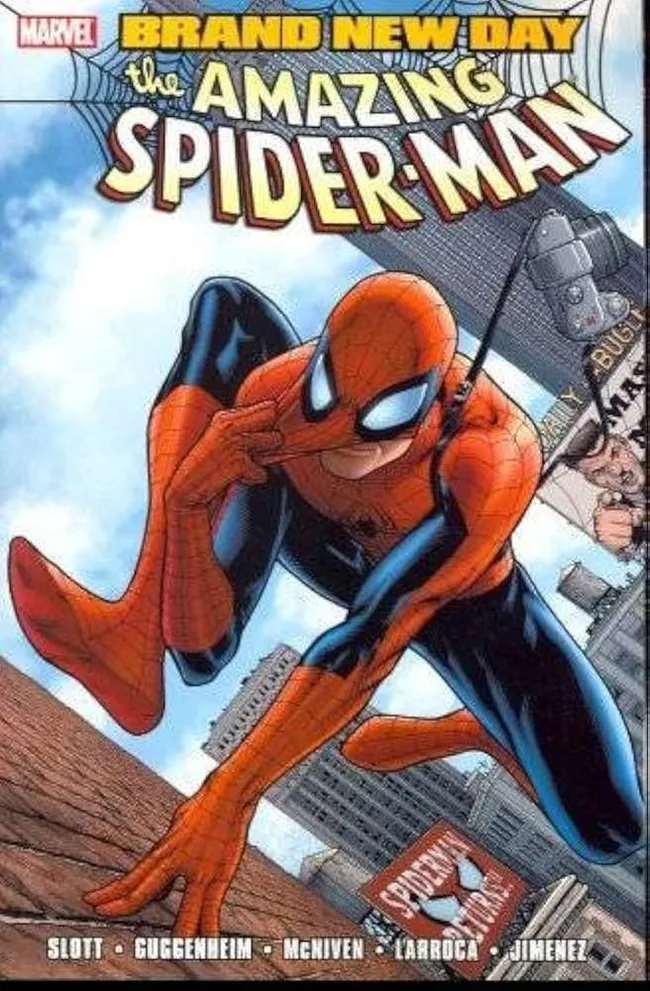 Brand New Day comic cover