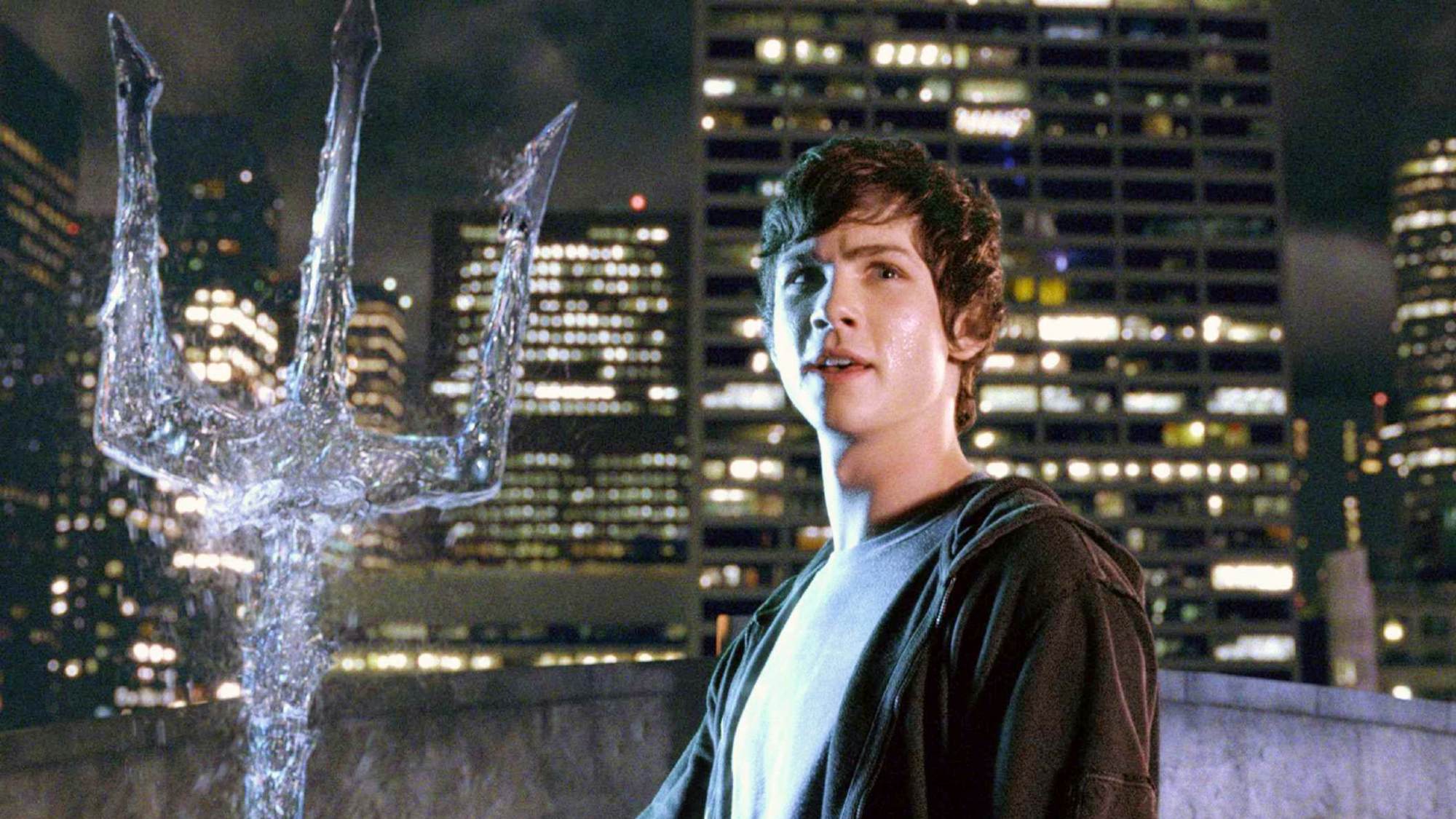 Logan Lerman in Percy Jackson and the Olympians
