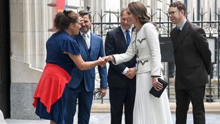 Kate Middleton thrifty two-in-one blazer dress