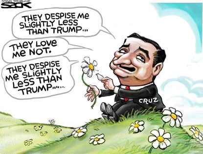 Political Cartoon U.S. Cruz GOP