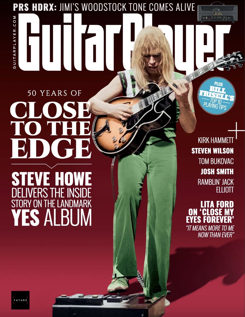 The cover of Guitar Player&#039;s September 2022 issue