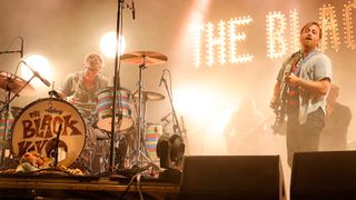 [L-R] Patrick Carney and Dan Auerbach of The Black Keys