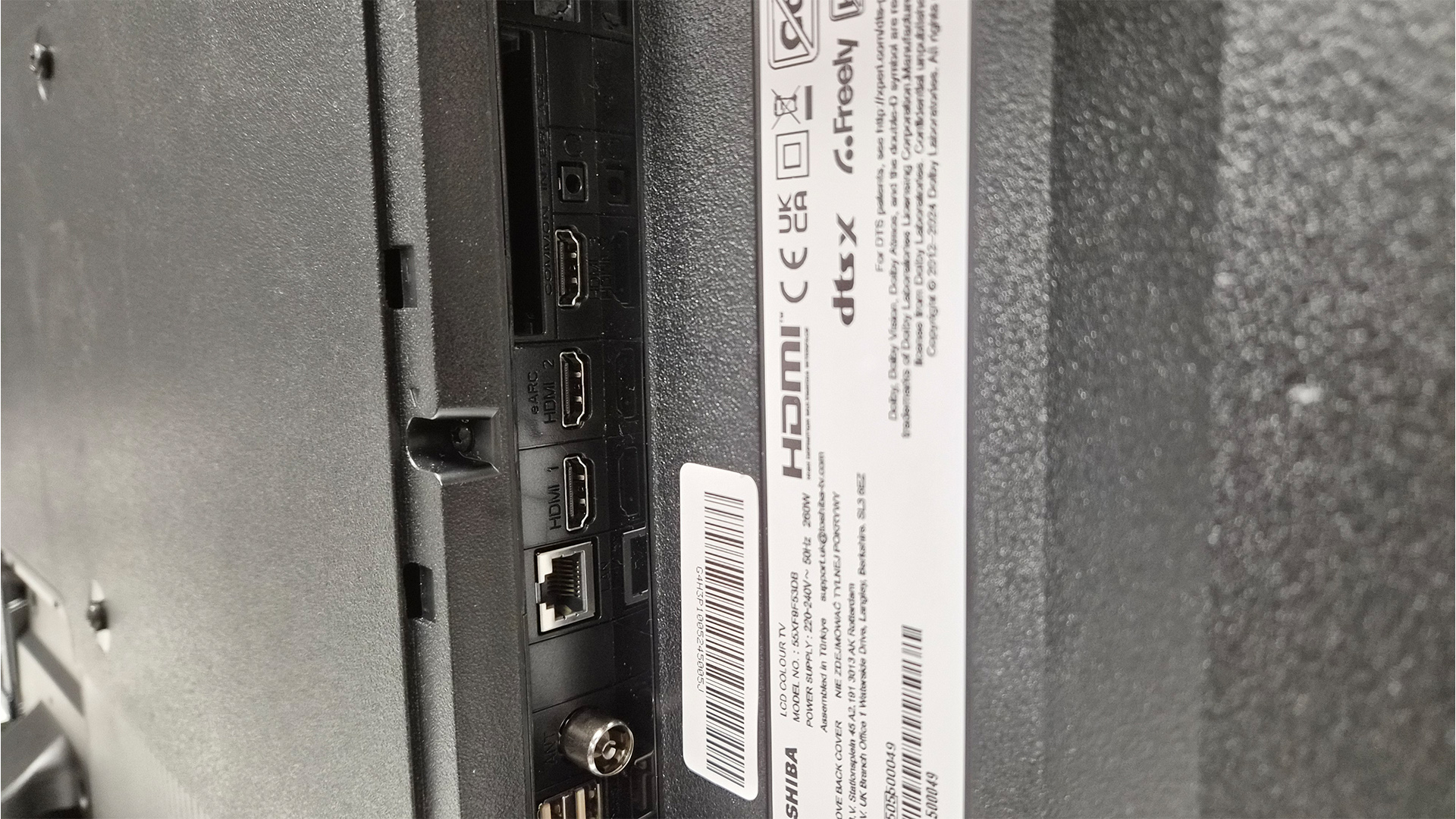 Toshiba XF9F OLED TV