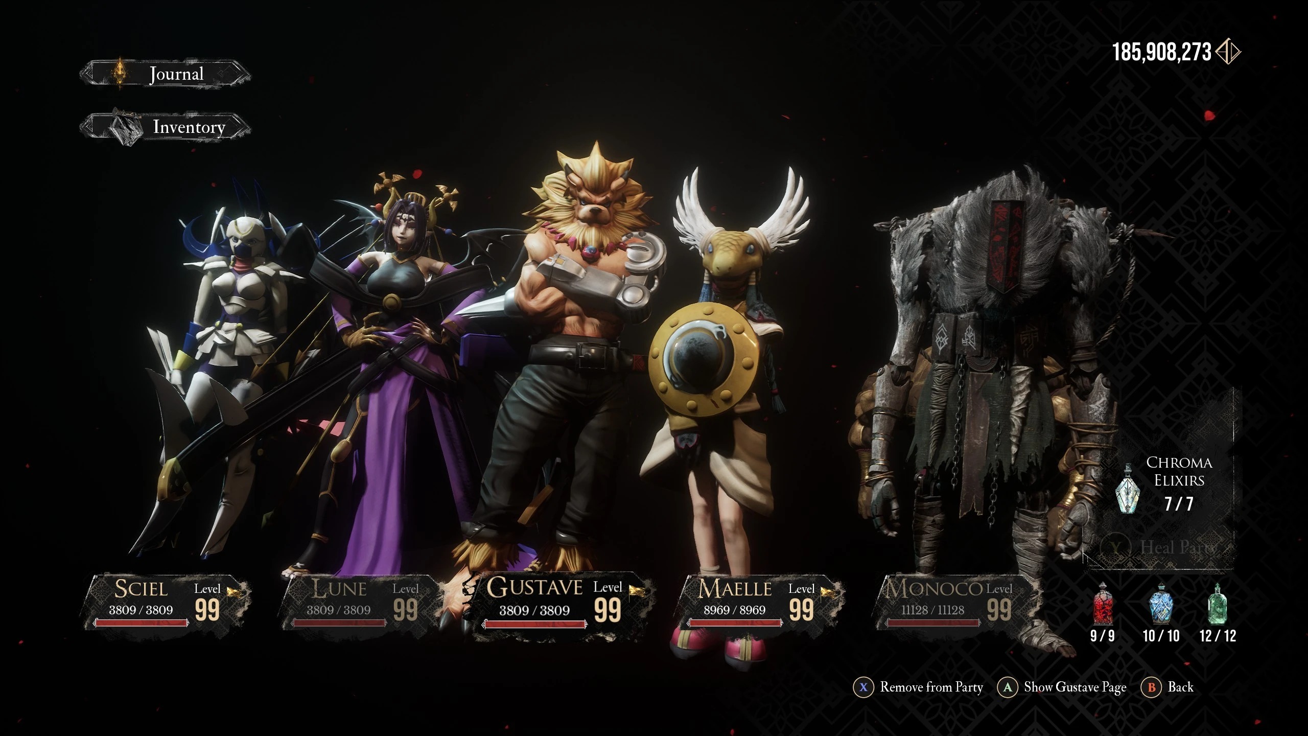 In-game screenshot of Digimon mods for Clair Obscur: Expedition 33