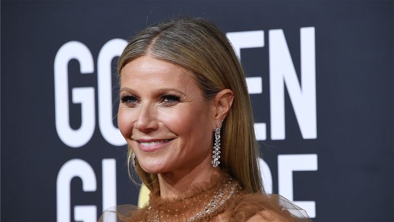 Gwyneth Paltrow's SPF Routine, Gwyneth Paltrow attends the 77th Annual Golden Globe Awards at The Beverly Hilton Hotel on January 05, 2020 in Beverly Hills, California. (Photo by Steve Granitz/WireImage)