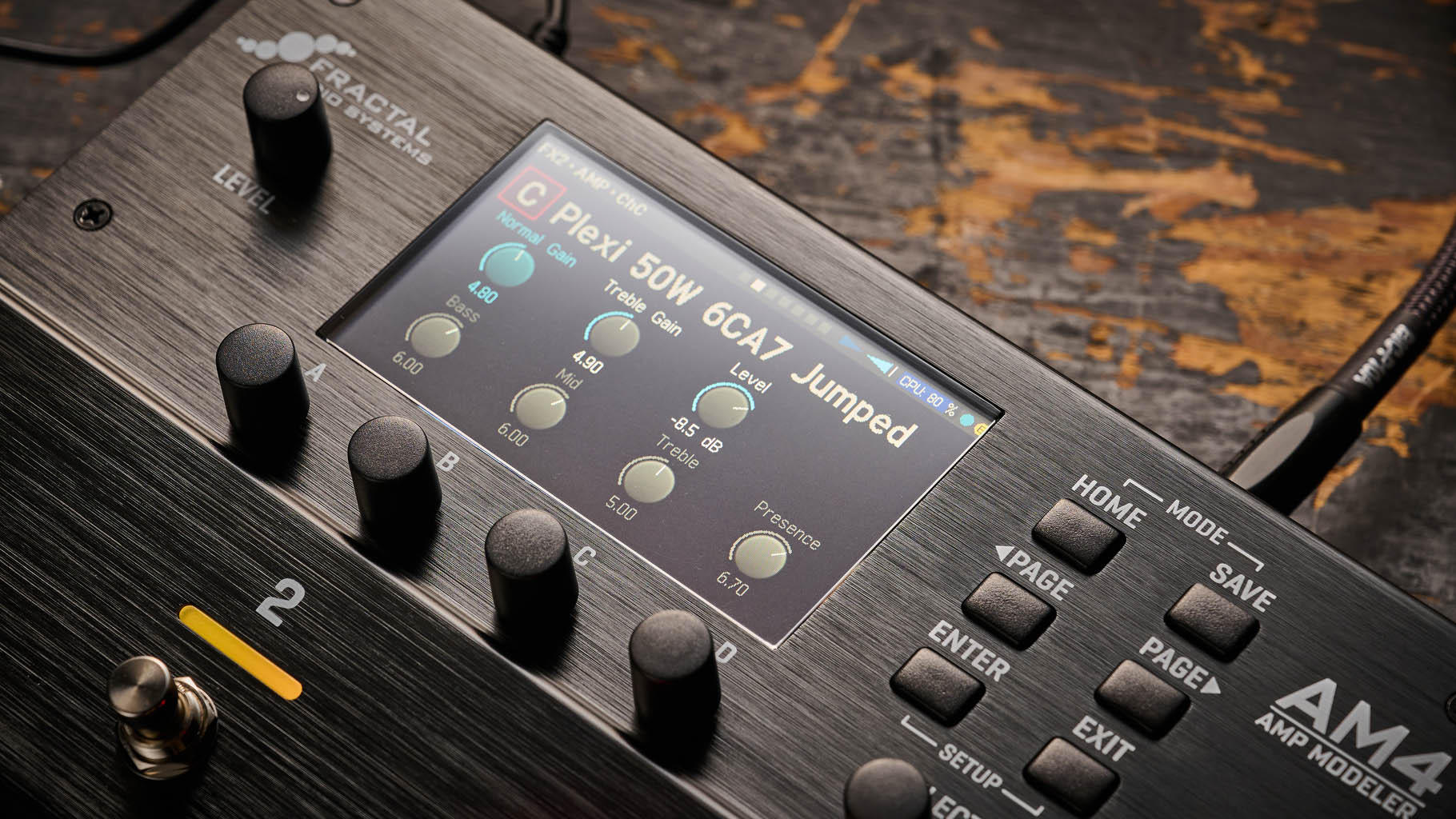 Fractal FM4 amp modeller
