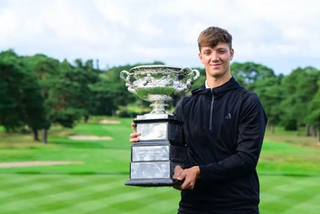 Ben Brown holds the English Amateur title