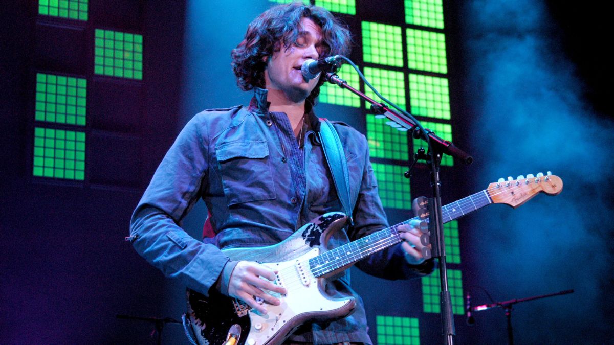 John Mayer during Sheryl Crow and John Mayer in Concert at the Shoreline Amphitheatre - October 1, 2006 at Shoreline Amphitheatre in Mountain View, CA, United States