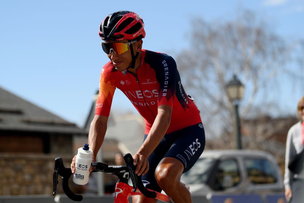 Egan Bernal (Ineos Grenadiers) in action at last week&#039;s Volta a Catalunya